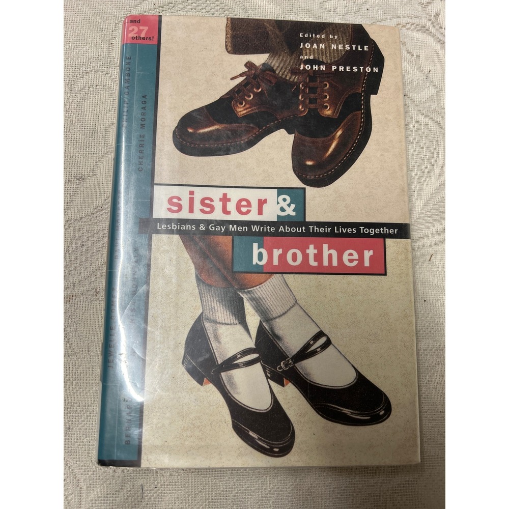 Sister & Brother Joan Nestle John Preston LGBTQ Essays Hardcover 1994 006251055X